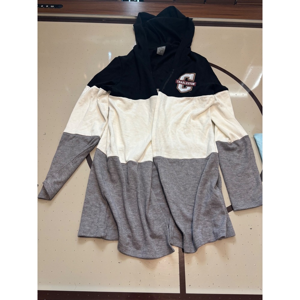 277 Gameday Couture College of Charleston Cougars Hooded Cardigan  S